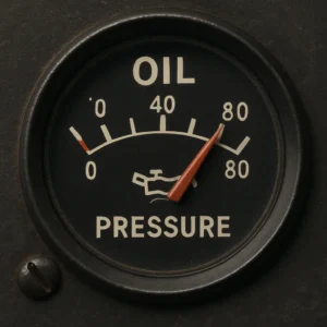 What causes oil pressure to drop
