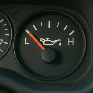 Oil Gauge on Dash