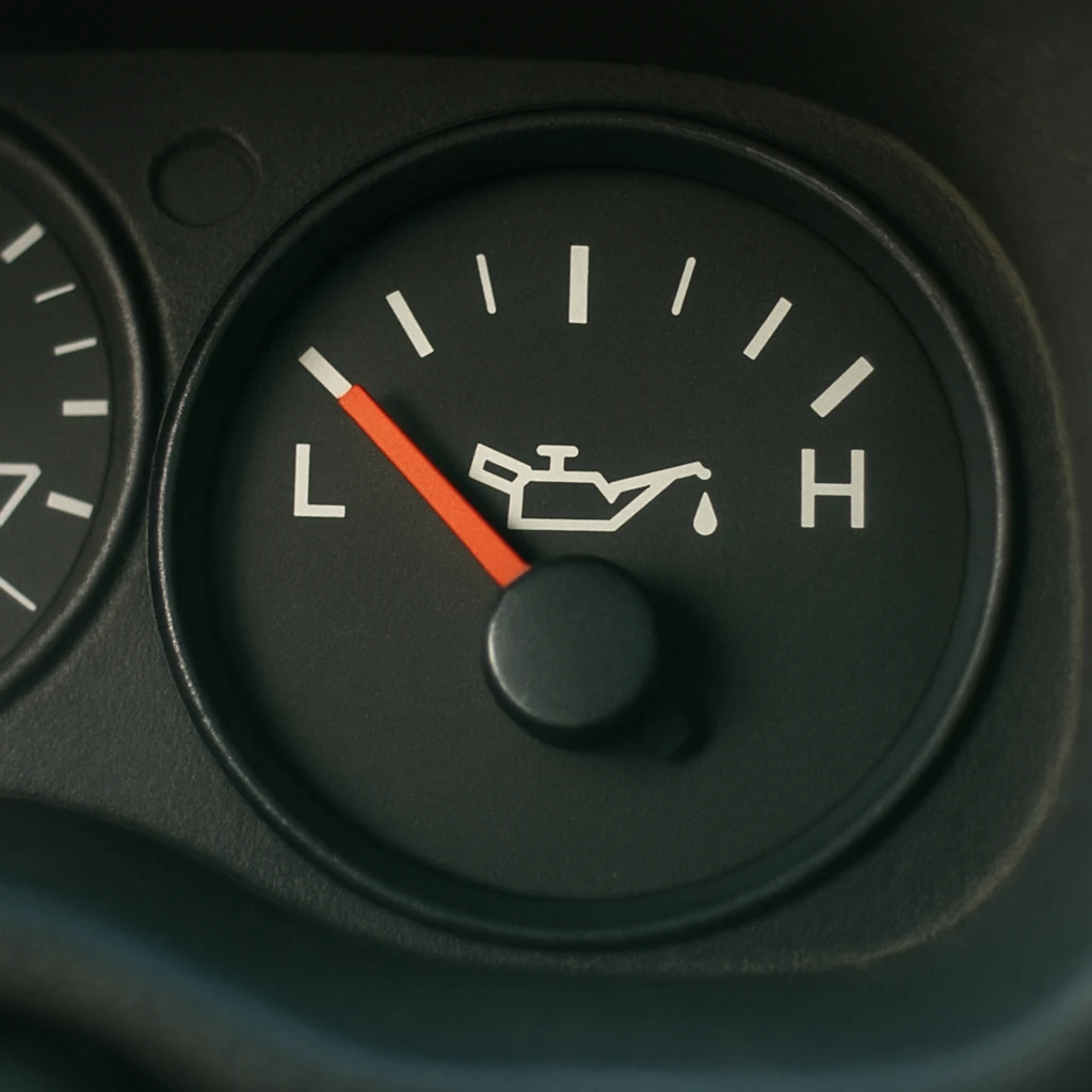 Oil Gauge on Dash