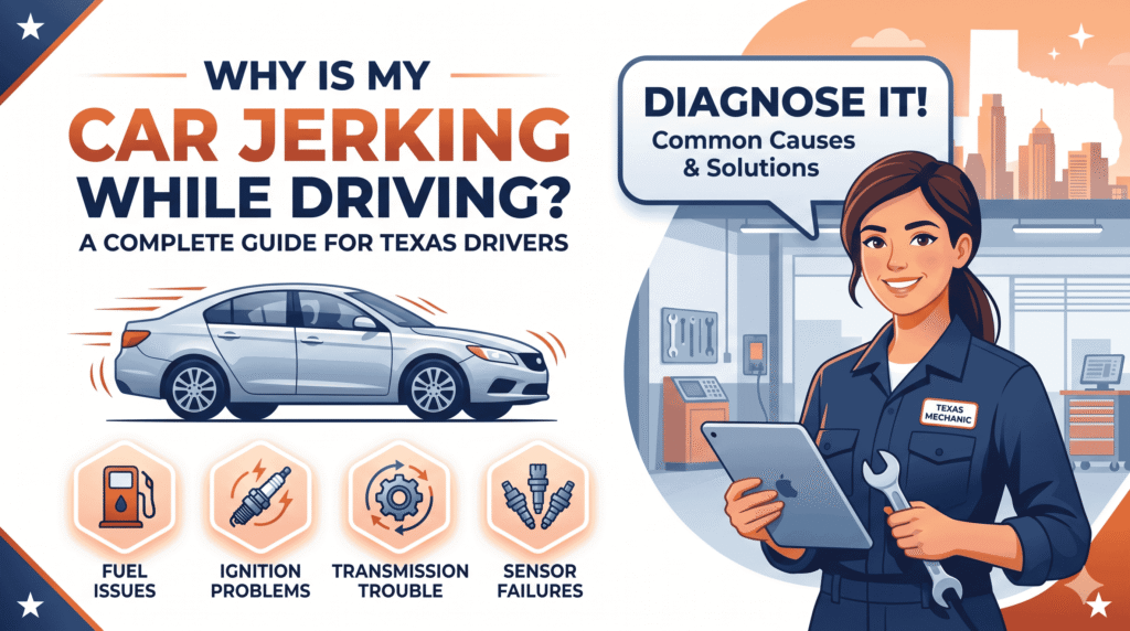 why my car jerks when driving