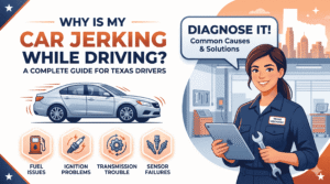 why my car jerks when driving