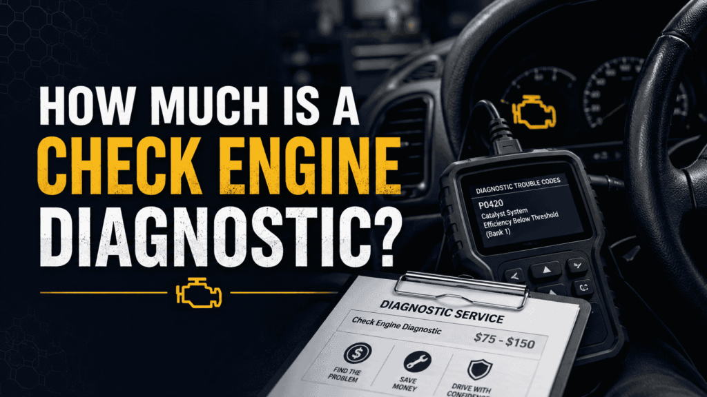 How Much is a Check Engine Diagnostic