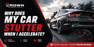 Why does my car stutter when i accelerate