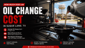 How Much Does an Oil Change Cost in Sugar Land