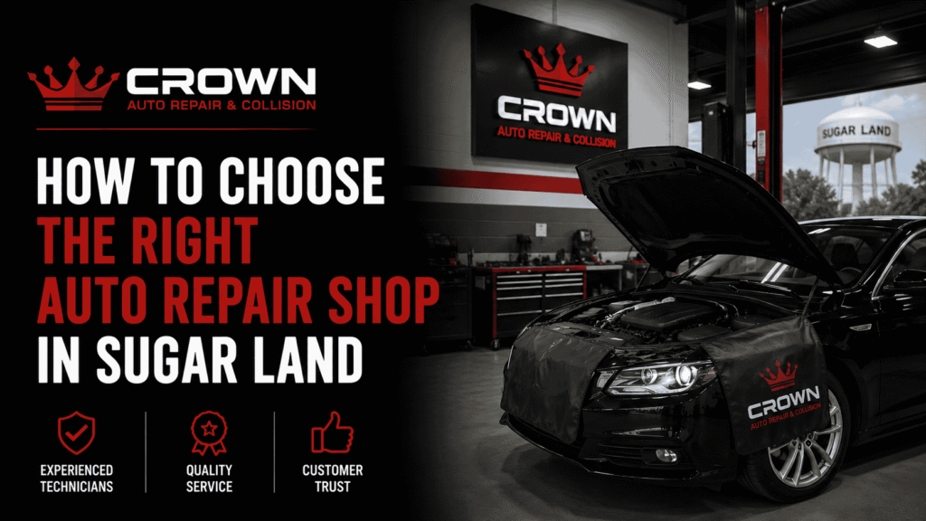 How to Choose the Right Auto Repair Shop in Sugar Land